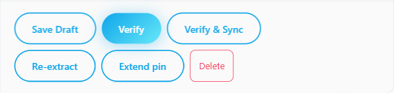 The action buttons